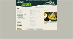 Desktop Screenshot of nizkyjesenik.cz