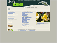 Tablet Screenshot of nizkyjesenik.cz